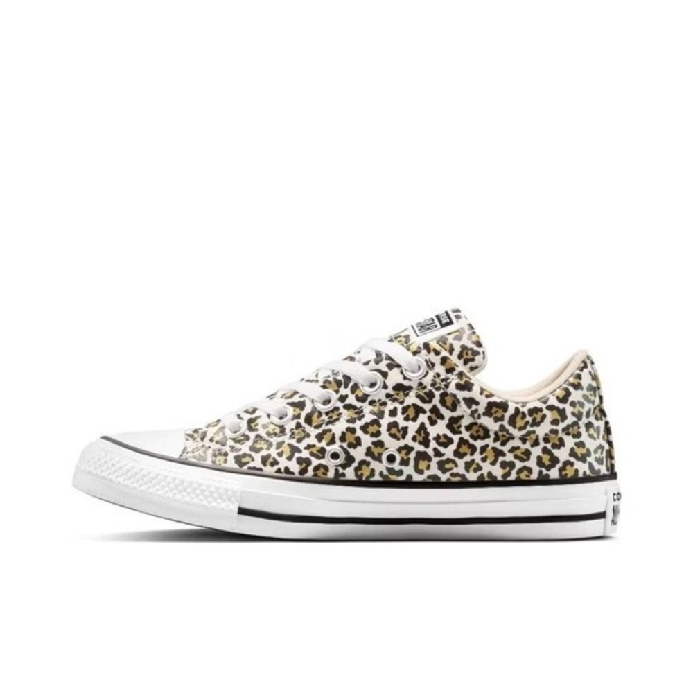 Converse Chuck Taylor All Star Street Sneaker Women 9.5, M7.5 Low Cheetah Canvas - Picture 5 of 8